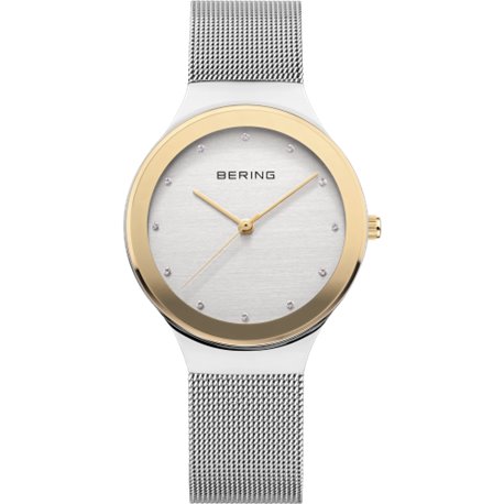 Reloj Bering 12934-010 mujer gris acero