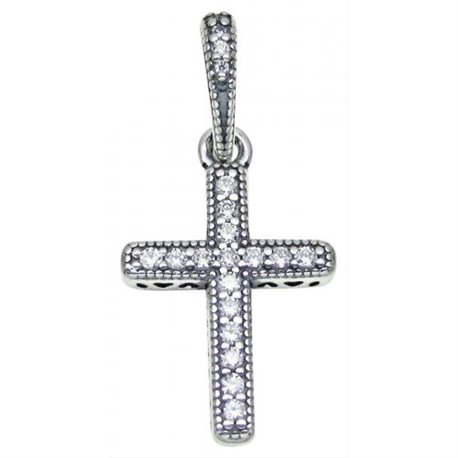Colgante cruz PANDORA 397571CZ mujer plata