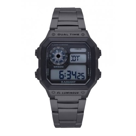 Reloj Radiant RA505203 Hombre Negro Acero