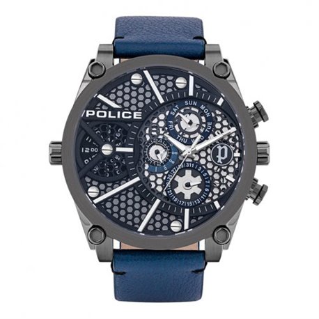 Reloj POLICE VIGOR PL.15381JSU-61B hombre multifunción azul