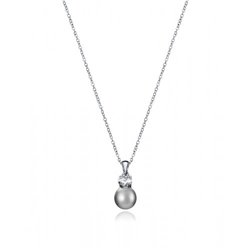 Collar Trend Viceroy 5054C000-65 mujer plata perla sintética
