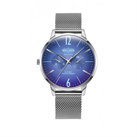 Reloj Welder WWRS403 SLIM Hombre Azul Acero