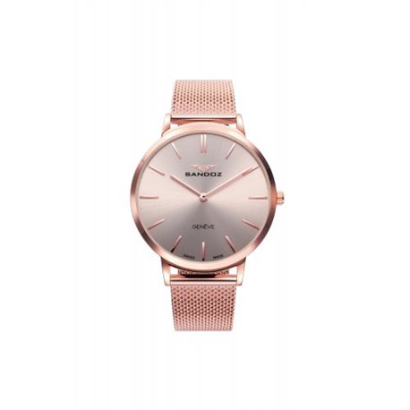Reloj Sandoz Classic & Slim 81350-97 mujer rosa