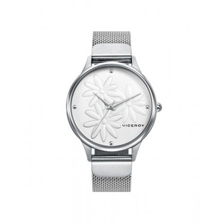 Reloj Viceroy Kiss 461120-07 mujer acero flores
