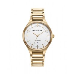 Reloj Viceroy GRAND 471230-07 mujer titanio IP dorado