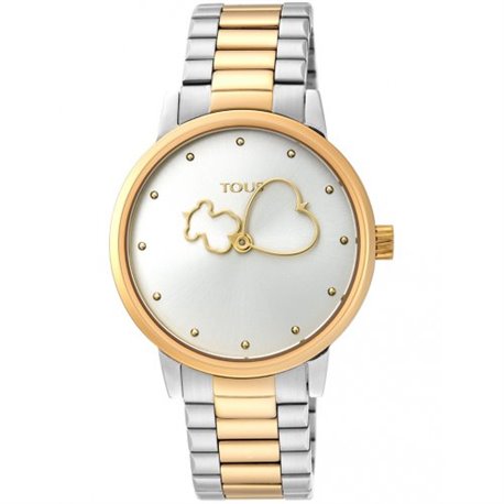 Reloj TOUS BEAR TIME SS/IPG 900350310 mujer bicolor