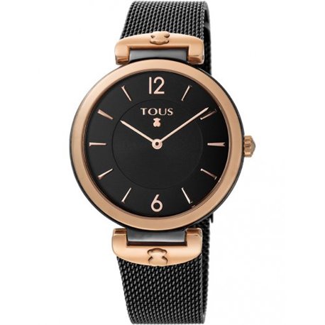 Reloj TOUS S-MESH IPRG/IPBLACK 700350300 mujer oro rosa