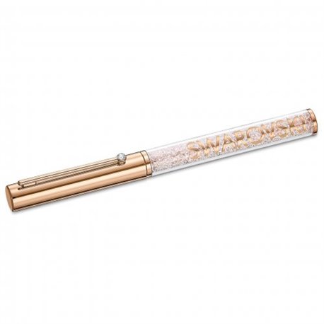 Bolígrafo Swarovski Crystalline Gloss 5568753 baño tono oro rosa