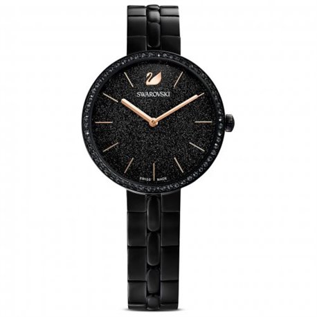 Reloj Swarovski Cosmopolitan 5547646 brazalete negro PVD negro