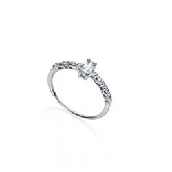 Anillo VICEROY CLASICA 7129A012-38 plata mujer