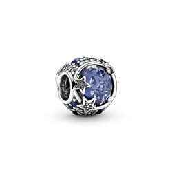 Charm Pandora Estrellas Brillantes de color azul celeste 799209C01 mujer 