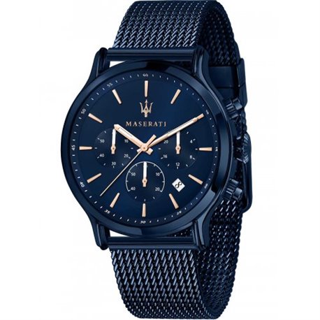 Reloj Maserati Epoca blue edition R8873618010 hombre acero 