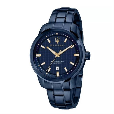 Reloj Maserati Edición azul R8853141002 hombre acero 