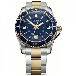 Reloj Victorinox V241789 maverick blue/gold dial