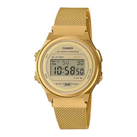Reloj Casio Vintage A171WEMG-9AEF unisex dorado