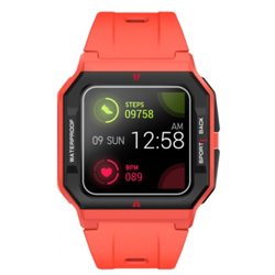 Reloj Radiant Smartwatch RAS10502 L.A Red & black