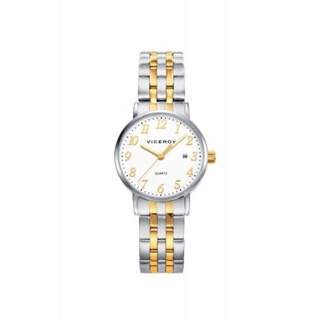 Reloj Viceroy Grand 42224-94 mujer acero bicolor
