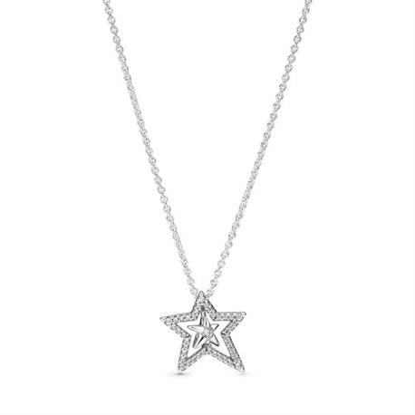 Collar Pandora 390020C01-45 Estrella Asimétrica 