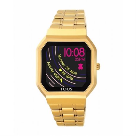Reloj Tous B-Connect 100350700 acero IP dorado