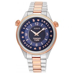 Reloj Tous Tender 200350630 mujer acero bicolor