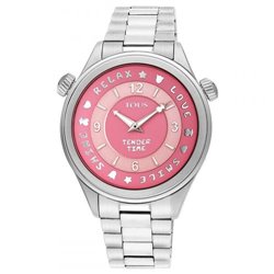 Reloj Tous Tender 200350610 mujer acero rosa