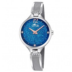 Reloj Lotus Bliss 18605/2 acero azul mujer