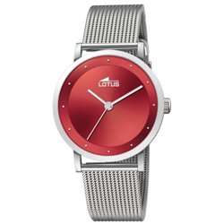 Reloj Lotus Trendy 18790/7 acero mujer rojo