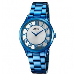 Reloj Lotus Trendy 18397/1 mujer acero azul