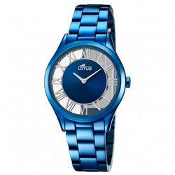 Reloj Lotus Trendy 18397/2 mujer acero azul
