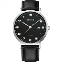 Reloj Bering Titanium 18640-402 hombre negro