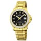 Reloj Jaguar Woman J895/4 chapado oro circonitas