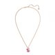 Colgante Swarovski Iconic Swan 5647552 mujer rosa
