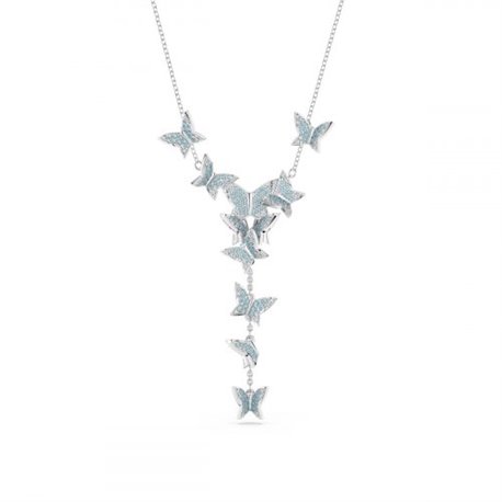 Collar en Y Swarovski 5662179 Lilia mariposa azul