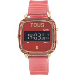 Reloj Tous D-Logo Fresh 200351064 silicona rojo