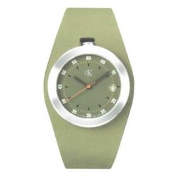 Reloj Calvin Klein K16111.63 Unisex Verde Cuarzo Analógico