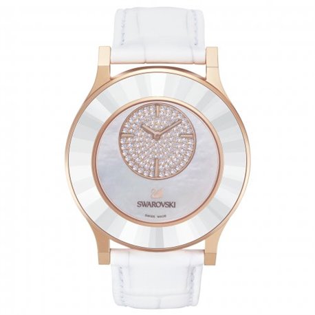 Reloj Swarovski Octea Classica 5095482 Mujer Blanco Piel
