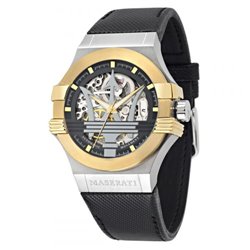 Reloj Maserati Potenza R8821108011 Hombre Negro Piel