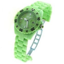 Reloj Vanessia Time VT0138 Unisex Verde Cuarzo  Analógico