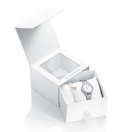 Reloj y pulsera Viceroy 42266-05 Niña Blanco