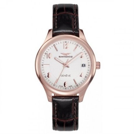 Reloj Sandoz Classic 81312-85 Mujer Blanco