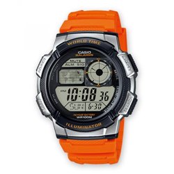 Reloj Casio AE-1000W-4BVEF Hombre Negro Silicona