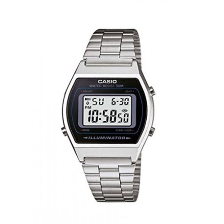 Reloj Casio B640WD-1AVEF Unisex Negro Acero Calendario